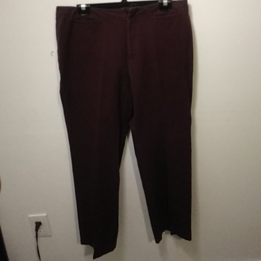 Chocolate brown trousers